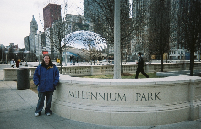 Millennium Park was the coolest thing we saw in Chicago!