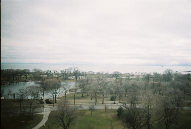 We took a few pics from our hotel room window.