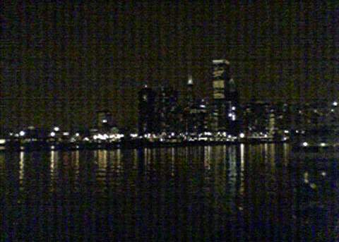 Once you walk half a mile out into the water on the pier, until it dead-ends, you turn around to see this. I love it!