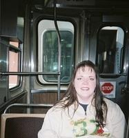 We could not be more obvious tourists. "Take a picture of me on the el!"