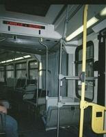 Some of the buses in Chicago were jointed, so when they turned the middle of the bus actually hinges. Yeah, we're easily amused.