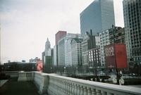 Here's the view as you stand in front of cloud gate.